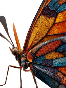 Butterfly Wing Vinyl Car Decal Sticker – Waterproof & UV-Resistant Butterfly Wing Vinyl Car Decal Sticker – Waterproof & UV-Resistant