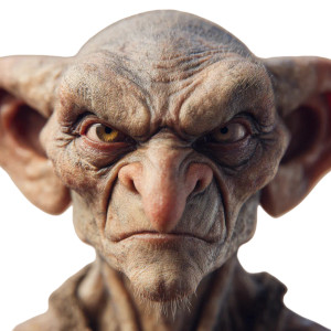 Photorealistic Goblin Vinyl Car Decal Sticker – Waterproof & UV-Resistant Photorealistic Goblin Vinyl Car Decal Sticker – Waterproof & UV-Resistant