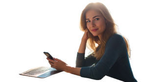 Young Professional Working V3 Vinyl Car Decal Sticker – Waterproof & UV-Resistant 