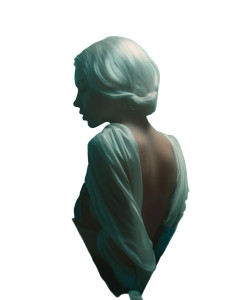 Ethereal White-Haired Woman Vinyl Car Decal Sticker – Waterproof & UV-Resistant Ethereal White-Haired Woman Vinyl Car Decal Sticker – Waterproof & UV-Resistant