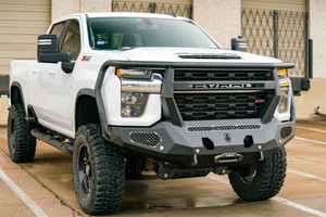 Extreme Protection | Road Armor Bumper for Chevy Silverado 2500 HD/3500 HD | One Piece Design, Winch Mount, Reaper Grill Guard