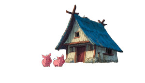Piglet'S Fun House Vinyl Car Decal Sticker – Waterproof & UV-Resistant 