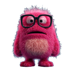 Pink Muppet Monster Vinyl Car Decal Sticker – Waterproof & UV-Resistant Pink Muppet Monster Vinyl Car Decal Sticker – Waterproof & UV-Resistant