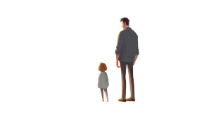 Father And Daughter V32 Vinyl Car Decal Sticker – Waterproof & UV-Resistant Father And Daughter V32 Vinyl Car Decal Sticker – Waterproof & UV-Resistant