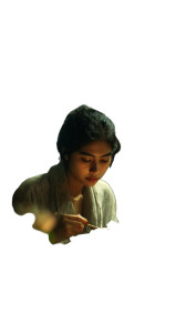 Indonesian Woman Dining Vinyl Car Decal Sticker – Waterproof & UV-Resistant Indonesian Woman Dining Vinyl Car Decal Sticker – Waterproof & UV-Resistant