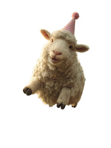 Joyful Leaping Sheep Vinyl Car Decal Sticker – Waterproof & UV-Resistant Joyful Leaping Sheep Vinyl Car Decal Sticker – Waterproof & UV-Resistant