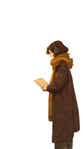 Vinyl Browsing Woman Vinyl Car Decal Sticker – Waterproof & UV-Resistant 