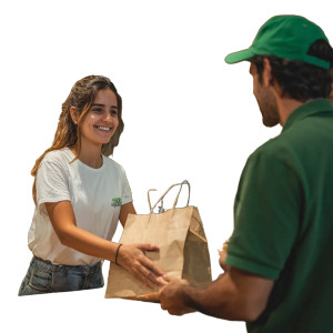 Bakery Handoff Vinyl Car Decal Sticker – Waterproof & UV-Resistant 