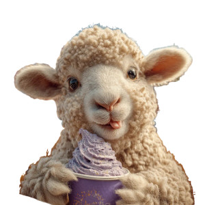 Joyful Sheep Ride Vinyl Car Decal Sticker – Waterproof & UV-Resistant Joyful Sheep Ride Vinyl Car Decal Sticker – Waterproof & UV-Resistant