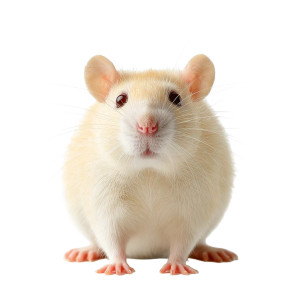 Golden Fat Rat Vinyl Car Decal Sticker – Waterproof & UV-Resistant 