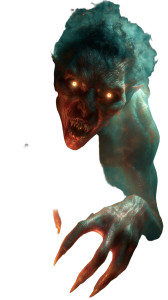 Shadowy Monster Figure Vinyl Car Decal Sticker – Waterproof & UV-Resistant 