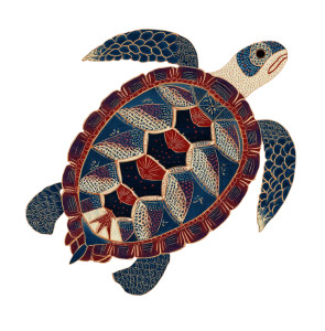 Abstract Turtle Art Vinyl Car Decal Sticker – Waterproof & UV-Resistant Abstract Turtle Art Vinyl Car Decal Sticker – Waterproof & UV-Resistant