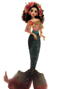 Dolores Mermaid Vinyl Car Decal Sticker – Waterproof & UV-Resistant 