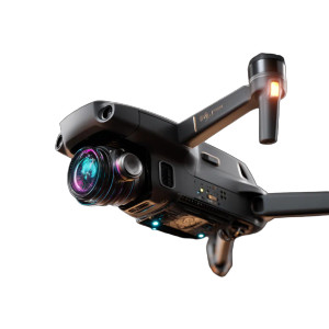 Holographic Drone Vinyl Car Decal Sticker – Waterproof & UV-Resistant 