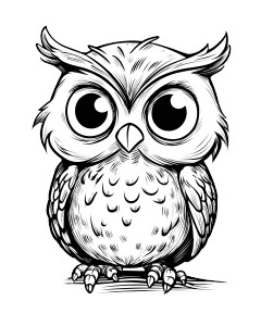 Cartoon Owl Art Vinyl Car Decal Sticker – Waterproof & UV-Resistant Cartoon Owl Art Vinyl Car Decal Sticker – Waterproof & UV-Resistant