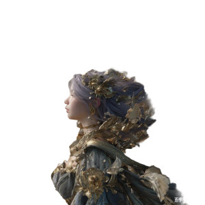 Gothic Clock Portrait Vinyl Car Decal Sticker – Waterproof & UV-Resistant 