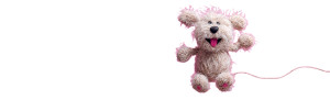 Fluffy Felt Dog Vinyl Car Decal Sticker – Waterproof & UV-Resistant 