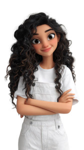 3D Cartoon Avatar Vinyl Car Decal Sticker – Waterproof & UV-Resistant 