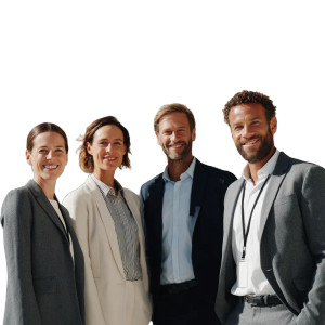 Business Professionals Gathering Vinyl Car Decal Sticker – Waterproof & UV-Resistant 