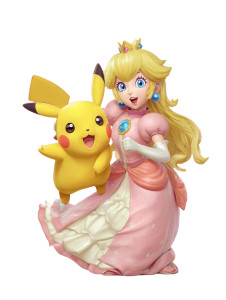 Princess Peach & Pikachu Vinyl Car Decal Sticker – Waterproof & UV-Resistant Princess Peach & Pikachu Vinyl Car Decal Sticker – Waterproof & UV-Resistant