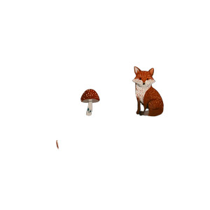 Cute Forest Foxes Vinyl Car Decal Sticker – Waterproof & UV-Resistant Cute Forest Foxes Vinyl Car Decal Sticker – Waterproof & UV-Resistant