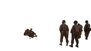 Wwii Desert Soldiers Vinyl Car Decal Sticker – Waterproof & UV-Resistant 