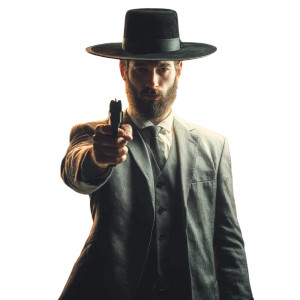 Hasidic Vigilante Vinyl Car Decal Sticker – Waterproof & UV-Resistant 