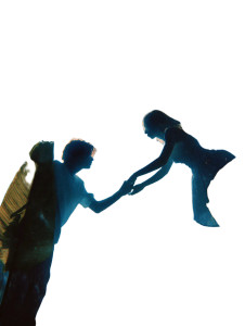 Surreal Ocean Embrace Vinyl Car Decal Sticker – Waterproof & UV-Resistant 