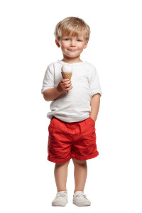 Happy Boy Ice Cream Vinyl Car Decal Sticker – Waterproof & UV-Resistant 