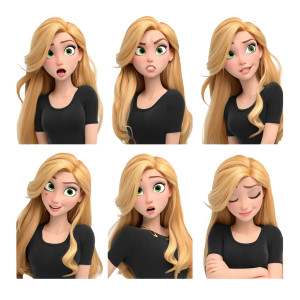 Blonde Teacher Emotions V3 Vinyl Car Decal Sticker – Waterproof & UV-Resistant 