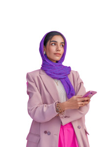 Stylish Kuwaiti Influencer Vinyl Car Decal Sticker – Waterproof & UV-Resistant 