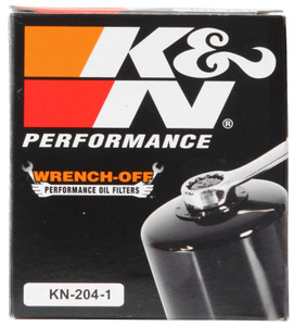 High Performance K & N Filters Oil Filter | Canister Style, High Flow Premium Media, Anti Drain Back Valve