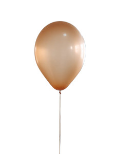 Brown Balloon Vinyl Car Decal Sticker – Waterproof & UV-Resistant 