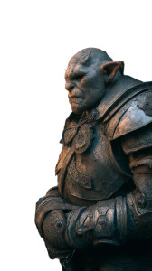 Towering Ogre Warrior Vinyl Car Decal Sticker – Waterproof & UV-Resistant 