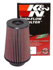 High Performance Red Cotton Gauze Air Filter | Universal Fit, Washable & Reusable, with Strong Rubber Flanges