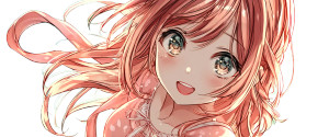 Anime Spring Girl V2 Vinyl Car Decal Sticker – Waterproof & UV-Resistant 