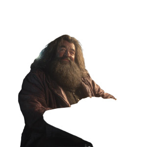 Hagrid At Diner Vinyl Car Decal Sticker – Waterproof & UV-Resistant 