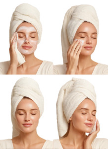 Skincare Routine Steps Vinyl Car Decal Sticker – Waterproof & UV-Resistant 