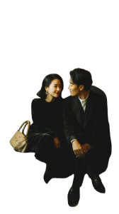 Romantic Shanghai Couple Vinyl Car Decal Sticker – Waterproof & UV-Resistant Romantic Shanghai Couple Vinyl Car Decal Sticker – Waterproof & UV-Resistant