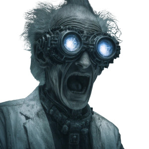 Crazy Ligma Scientist Vinyl Car Decal Sticker – Waterproof & UV-Resistant 