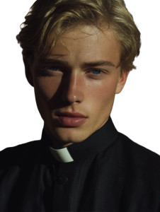 Estonian Cleric Portrait Vinyl Car Decal Sticker – Waterproof & UV-Resistant 