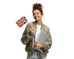 Cheerful Woman Flag Vinyl Car Decal Sticker – Waterproof & UV-Resistant Cheerful Woman Flag Vinyl Car Decal Sticker – Waterproof & UV-Resistant