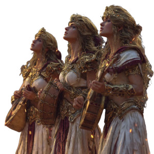 Singing Amazons Vinyl Car Decal Sticker – Waterproof & UV-Resistant 