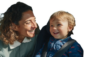 Mother And Toddler V6 Vinyl Car Decal Sticker – Waterproof & UV-Resistant 
