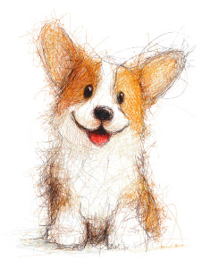 Cute Welsh Corgi Vinyl Car Decal Sticker – Waterproof & UV-Resistant Cute Welsh Corgi Vinyl Car Decal Sticker – Waterproof & UV-Resistant