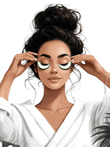 Spa Facial Treatment V3 Vinyl Car Decal Sticker – Waterproof & UV-Resistant 