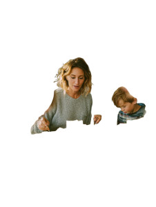 Family Lunch Time Vinyl Car Decal Sticker – Waterproof & UV-Resistant 
