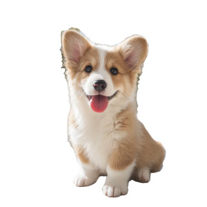 Cute Corgi Puppy Vinyl Car Decal Sticker – Waterproof & UV-Resistant Cute Corgi Puppy Vinyl Car Decal Sticker – Waterproof & UV-Resistant