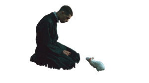 Surreal Garden Encounter Vinyl Car Decal Sticker – Waterproof & UV-Resistant 