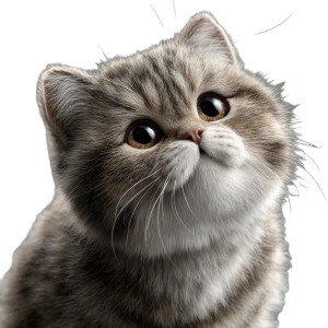 Cute Cat V40 Vinyl Car Decal Sticker – Waterproof & UV-Resistant 